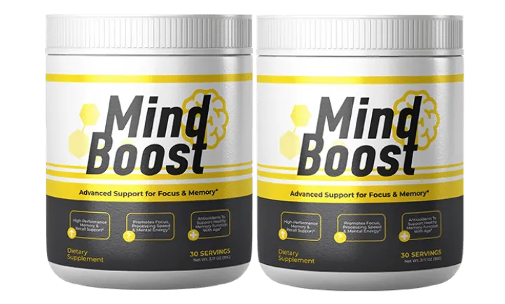 Mind Boost™ Supplement Bottle